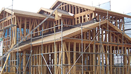 上棟（骨組み）