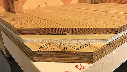 床張り（剛床）