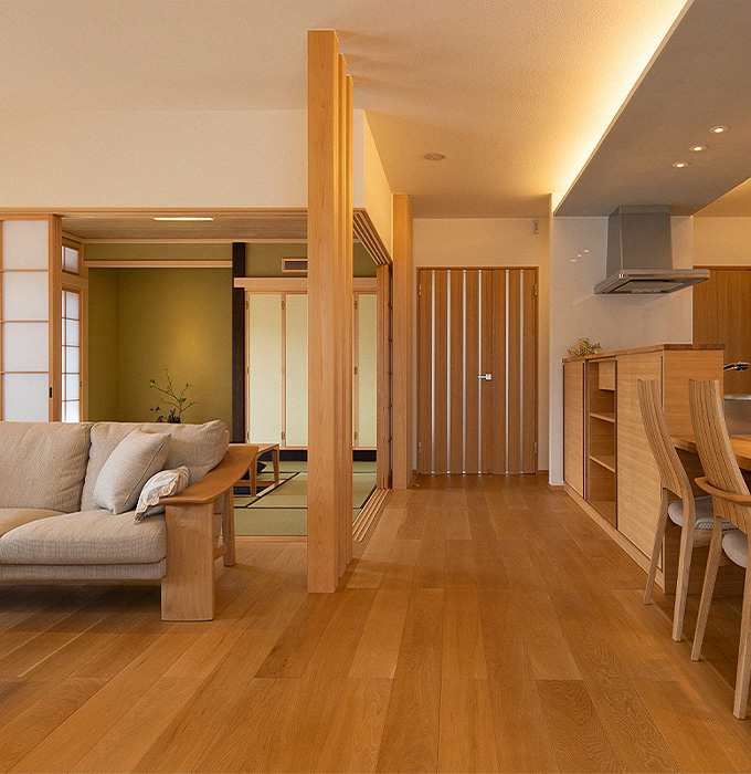 二世帯の暮らし