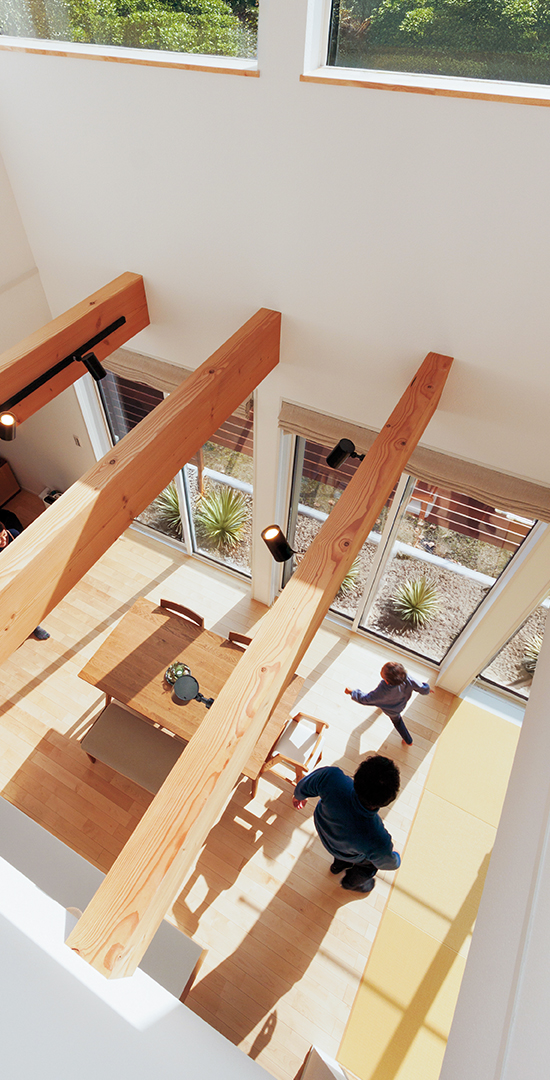 TOPSパネルによる大空間の実現