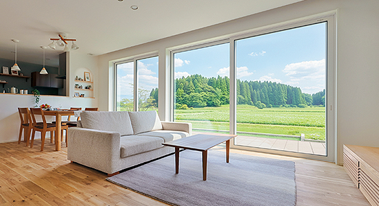 TOPSパネルによる大空間の実現