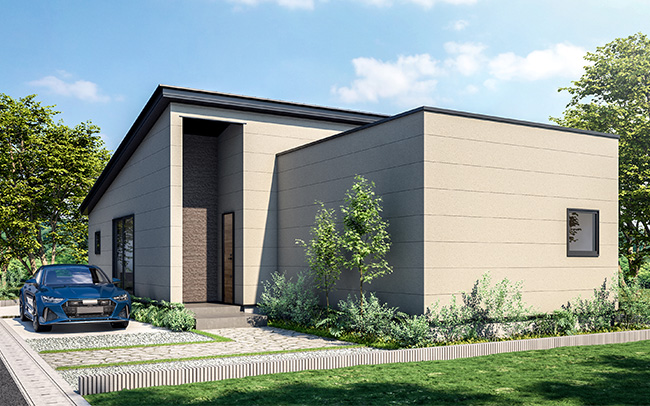 富山市今泉2号棟モデル（平屋）