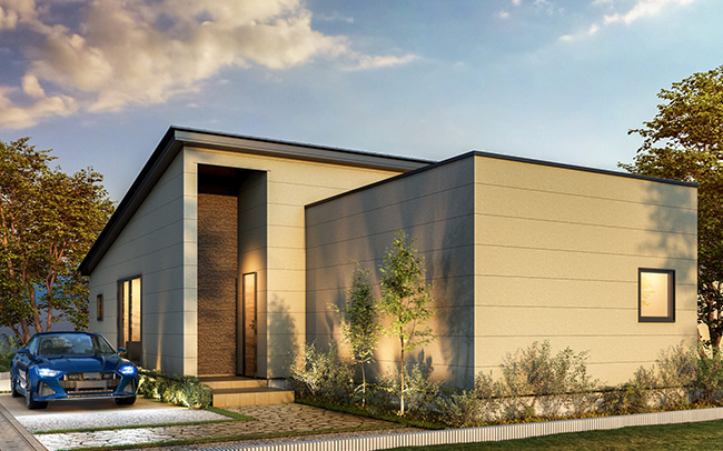 富山市今泉2号棟モデル（平屋）