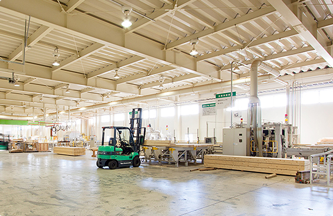 プレカット工場