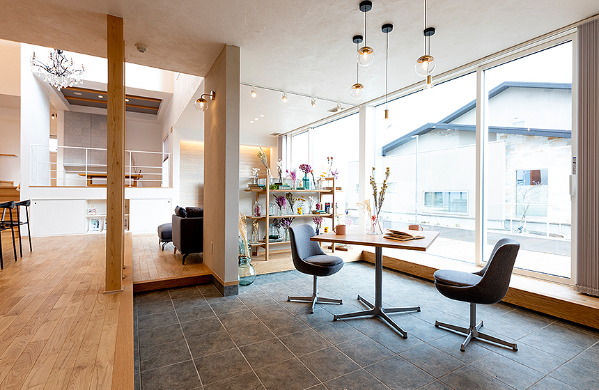 野々市市中林 モデルハウス見学会【収納たっぷり 5層構造の4LDK】