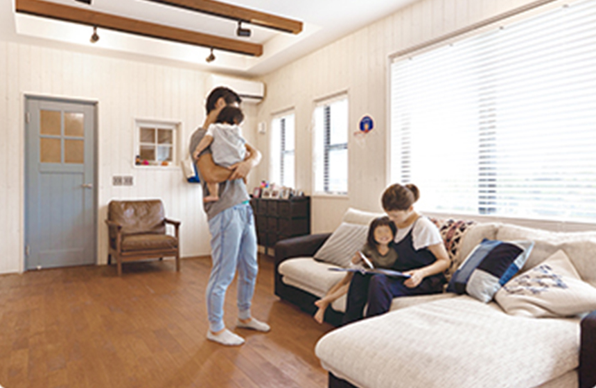 野々市市中林 モデルハウス見学会【収納たっぷり 5層構造の4LDK】