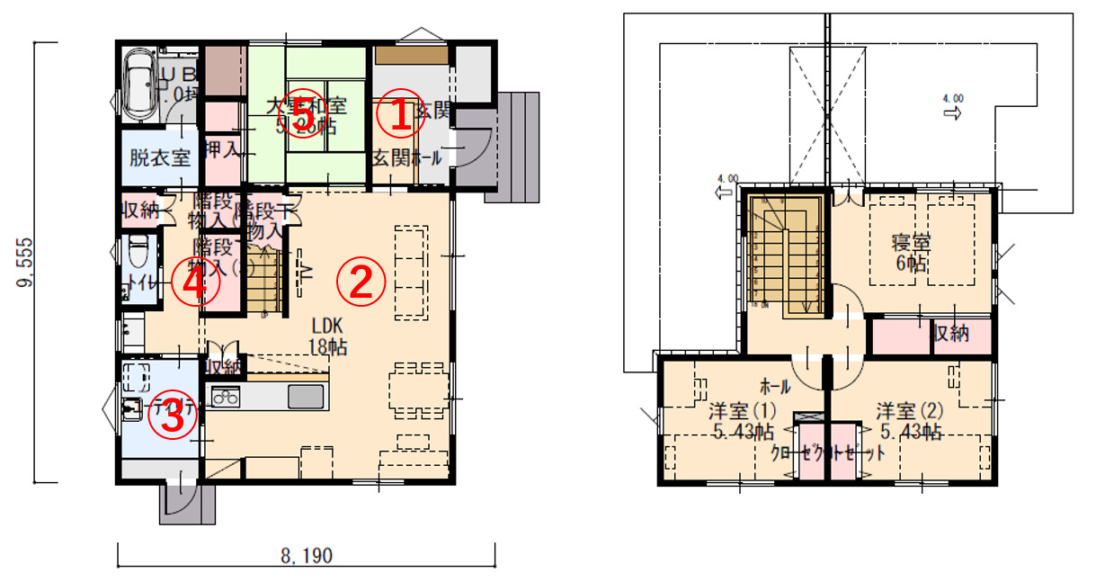 子どもの成長を支える二階建ての家