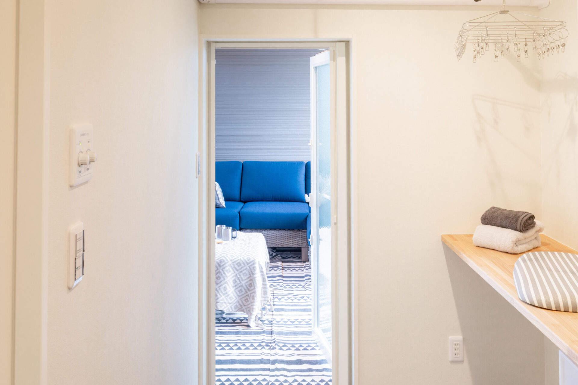 アウトドアライフを楽しむ住まいでも家事のしやすさは妥協しない