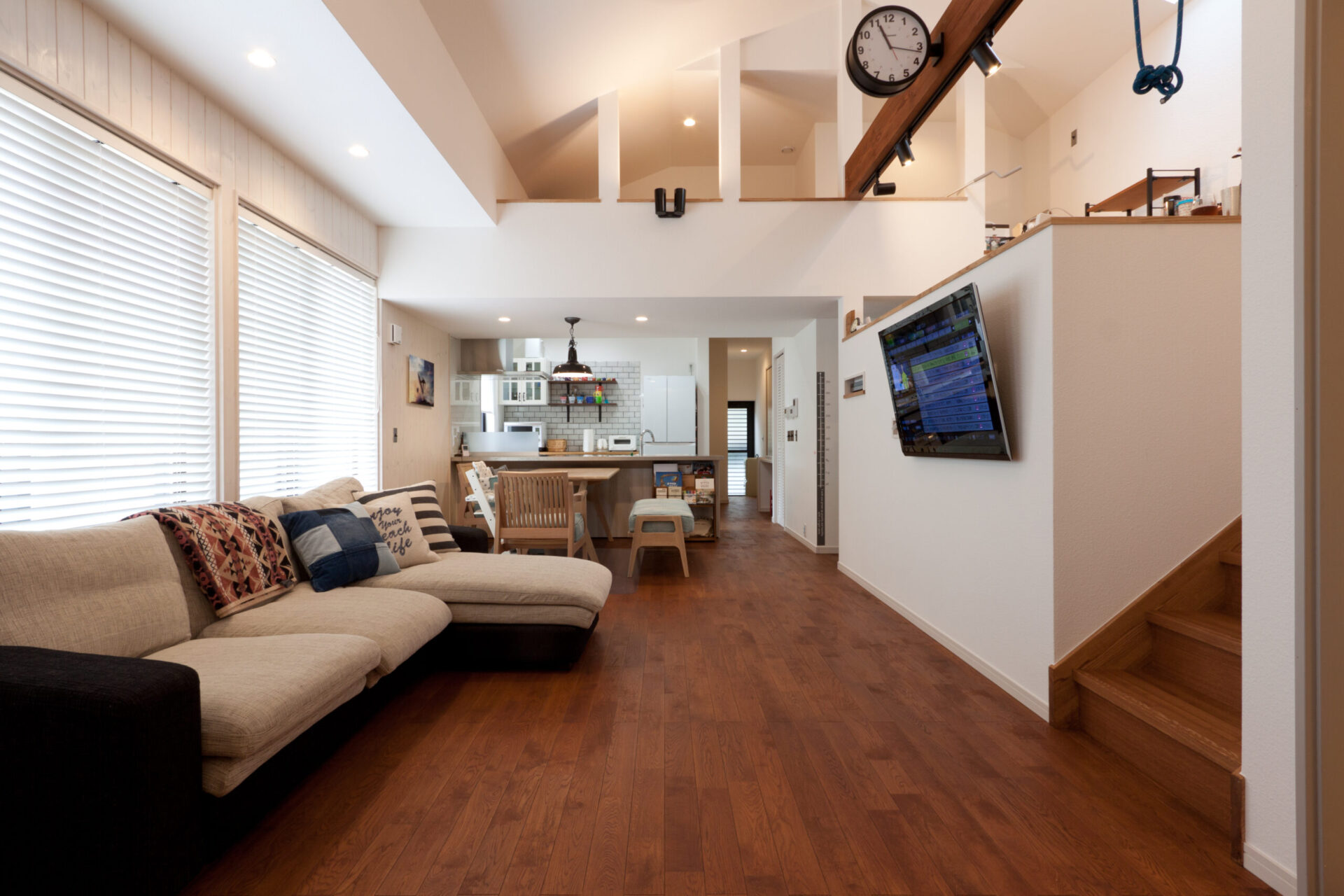 適材適所の収納充実と家事動線の考え抜かれた平屋