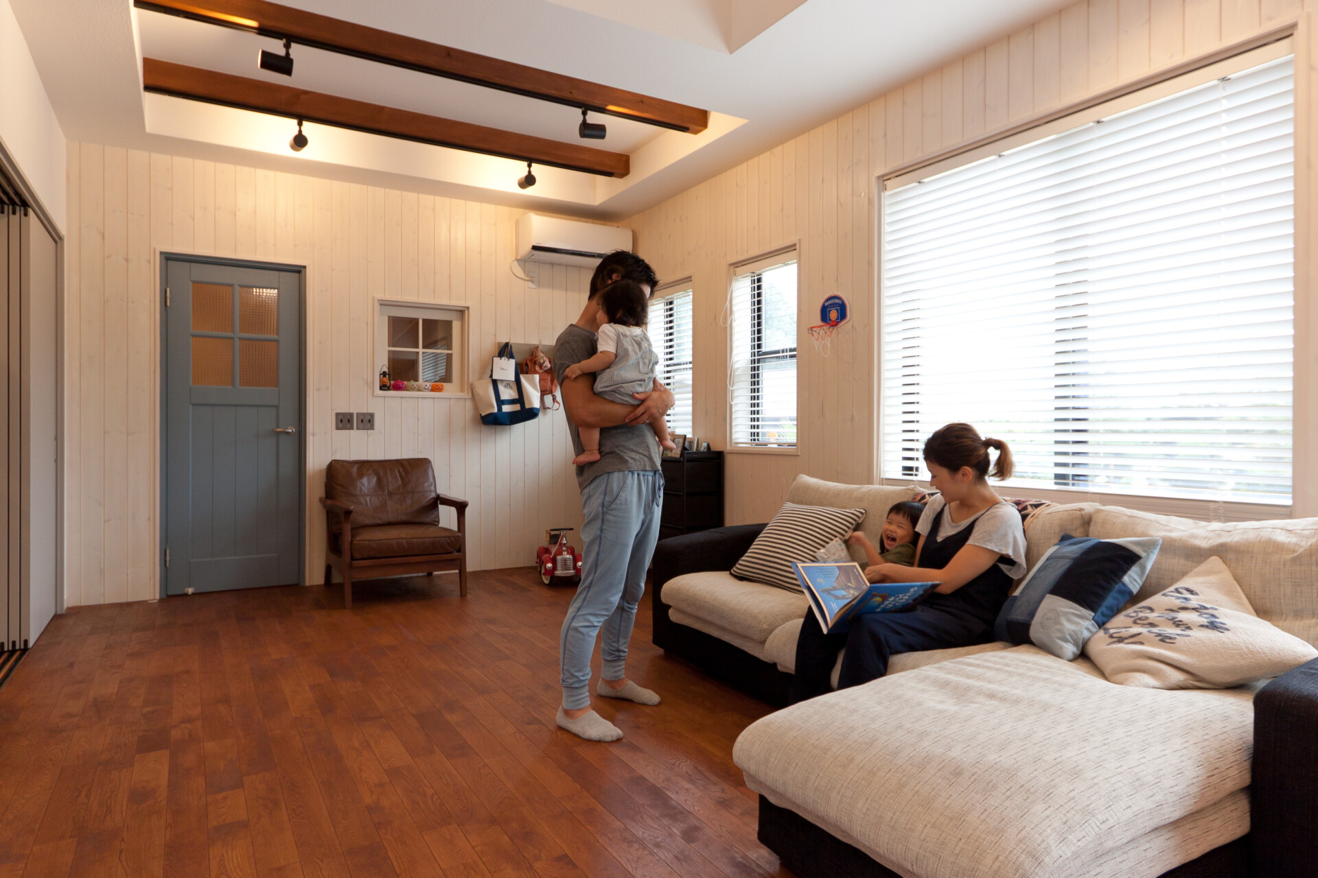 潮風を感じる平屋の家