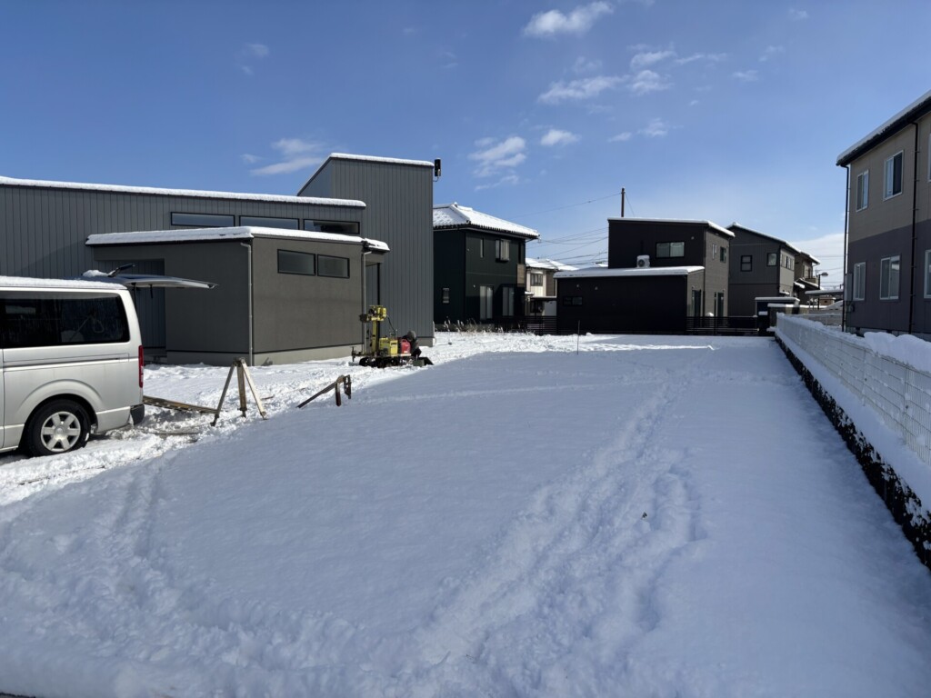 我が家の地盤調査