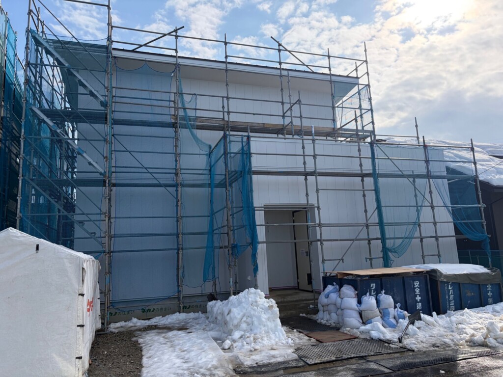 住宅展に向けて工事進行中です！